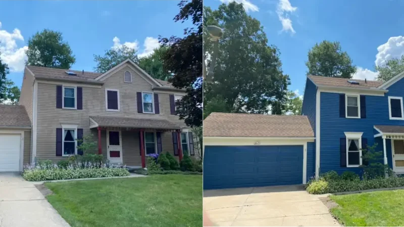 Aluminum Siding Refinishing